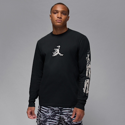 Jordan Sport Men's Dri-Fit Long-Sleeve T-Shirt. Nike JP